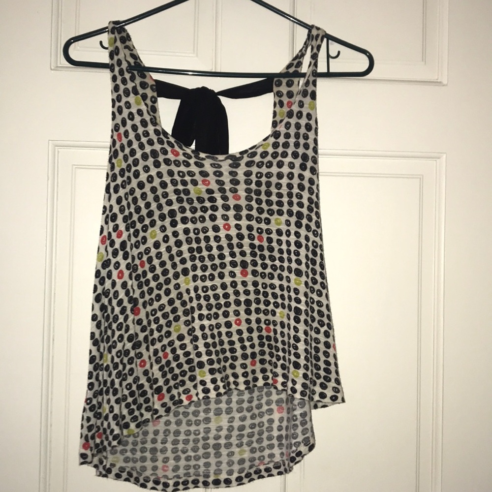 Polka dot tank